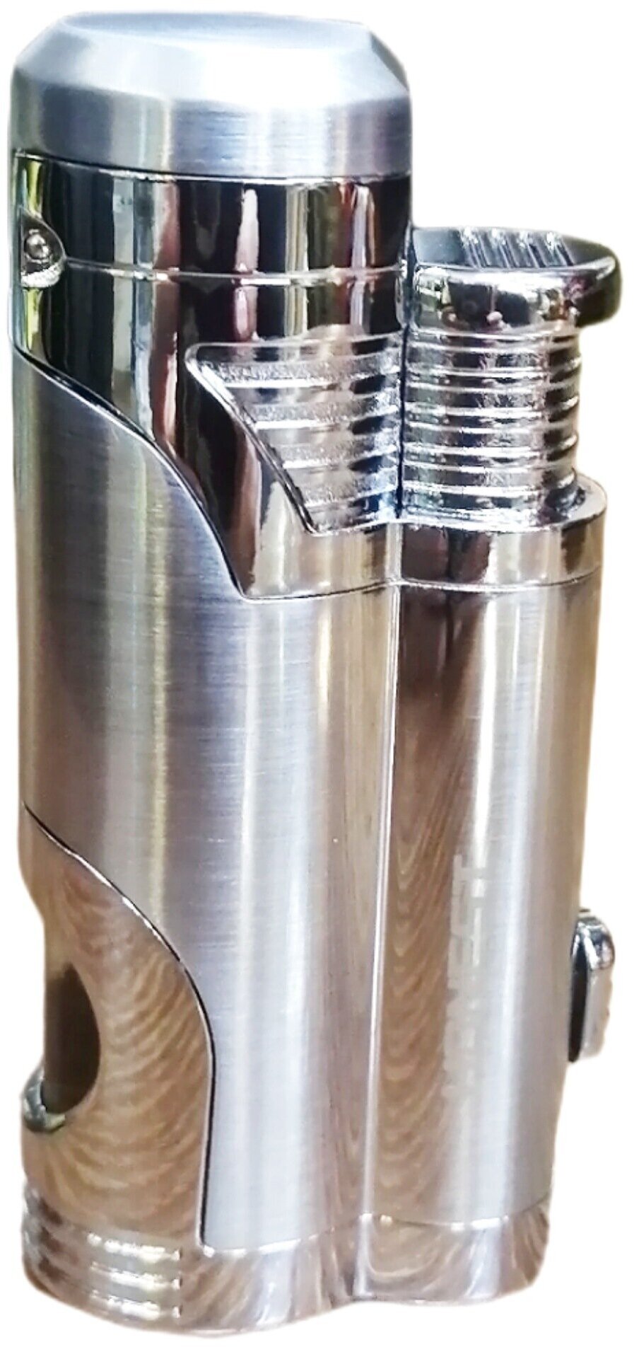 Зажигалка газовая подарочная HONEST /турбо зажигалка для сигар /подарок мужчине д - фотография № 7