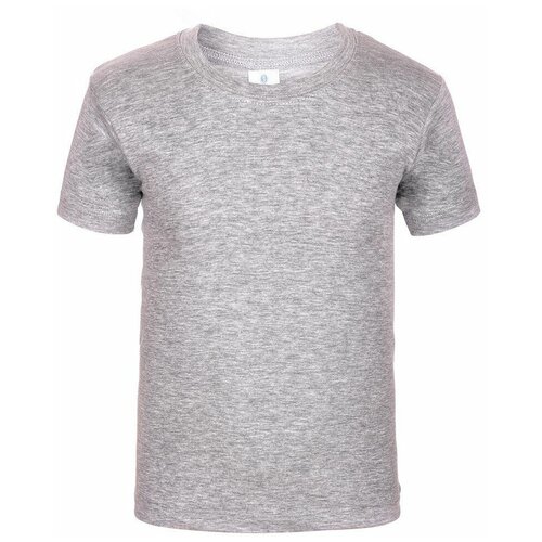 фото Футболка baykar, комплект из 2 шт., размер 110/116, серый