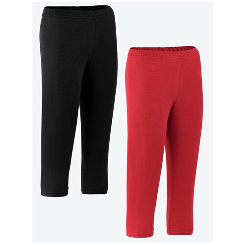 Комплект капри, 2 шт, Микита, 106636, размер 128, черный, красный