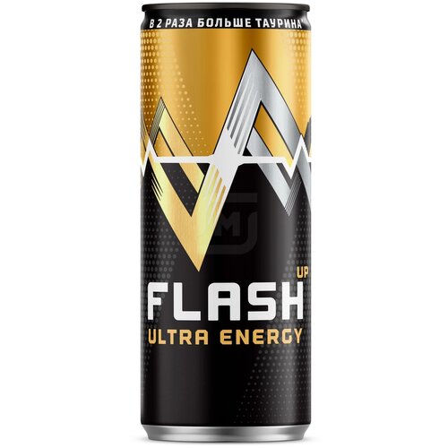Напиток Flash Up Ultra Energy энергетический витаминный газированный