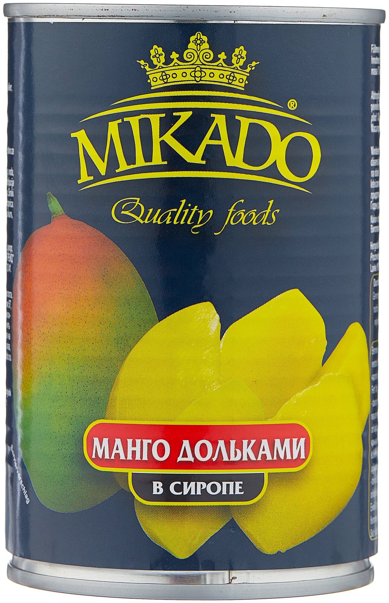 Манго Mikado ломтики, 425 мл