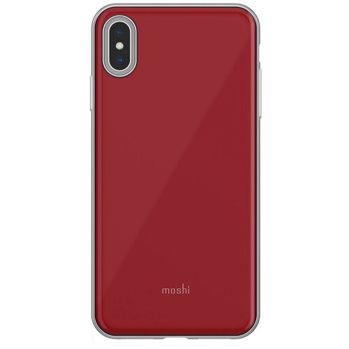 фото Чехол-накладка moshi iglaze для apple iphone xs max мерло красный