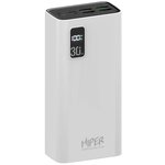 Универсальные внешние аккумуляторы ( POWER BANK) HIPER EP 30000 LI-POL 30000MAH 3A QC PD 5XUSB белый - изображение