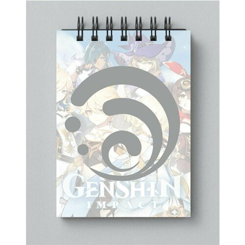 Блокнот стихия Геншин Импакт - Genshin Impact № 24