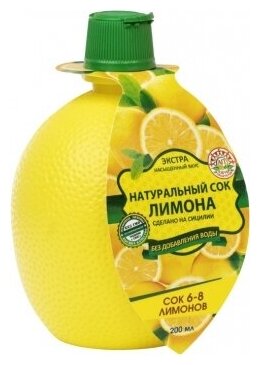 Сок лимона 100% Азбука Продуктов, 200 мл - фотография № 10