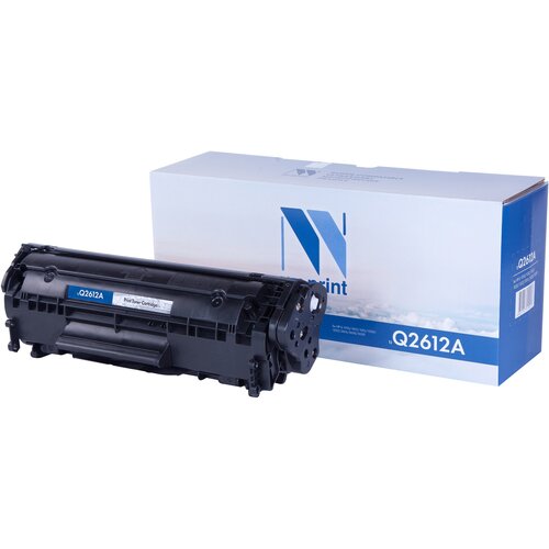 Картридж NV Print Q2612A для HP, 2000 стр, черный картридж nv print q2612a для hp 2000 стр черный