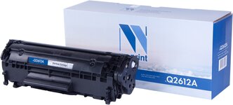 Q2612A NV Print совместимый черный тонер-картридж для Canon LBP 2900/ 3000; HP LaserJet 1010/ 1020/