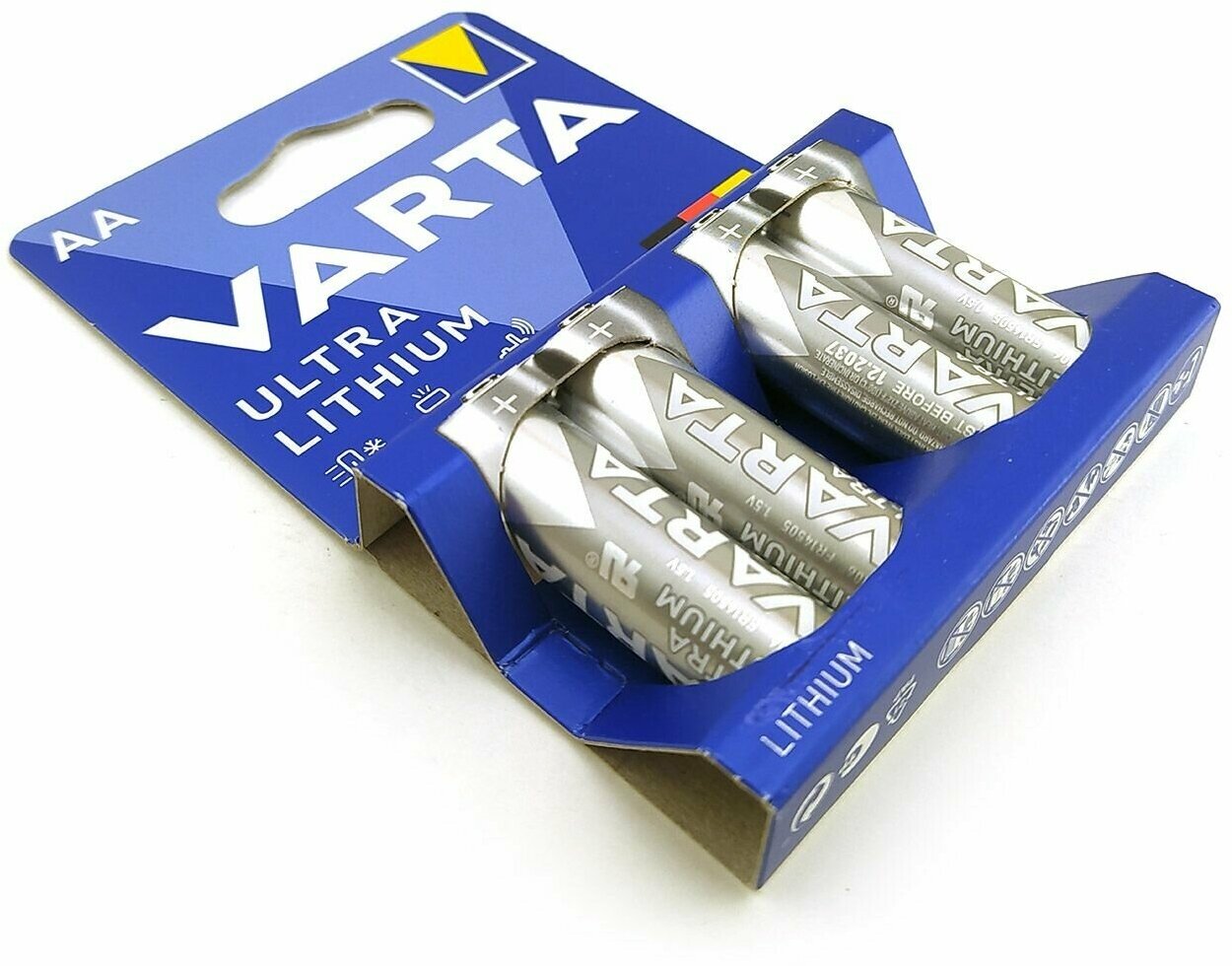 Батарейка (4шт) литиевая VARTA FR6 AA ULTRA Lithium 1.5В (6106)