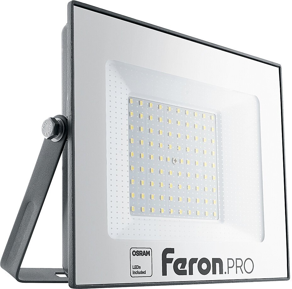 Прожектор уличный Feron LL-1000 41541, LED, кол-во ламп:1шт, Черный