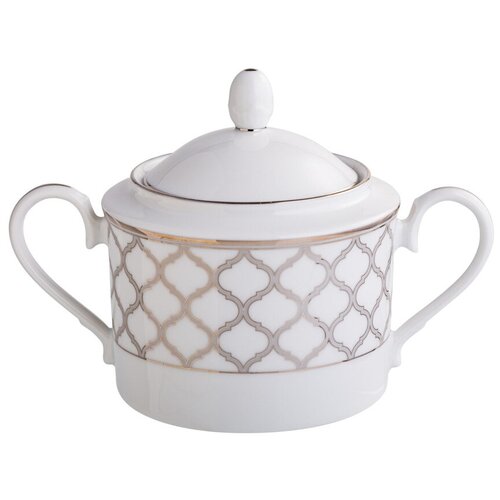 Сахарница Noritake Царский дворец, платиновый кант 325 мл