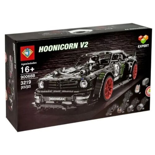 Конструктор Техник Ford Mustang Hoonicorn V2 Форд Мустанг 3219 деталей