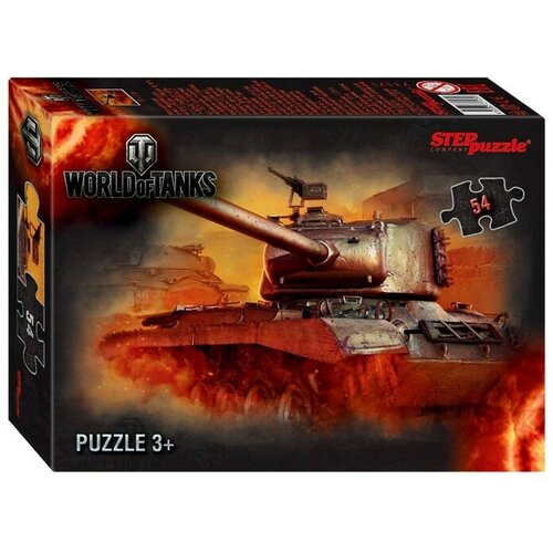 фото Пазл world of tanks, 54 элемента, микс step puzzle