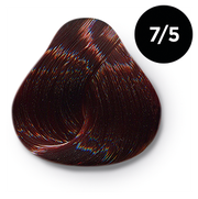 Краска для волос Ollin Professional Performance Крем-краска перманентная 60мл, Цвет 7-5 Русый махагоновый