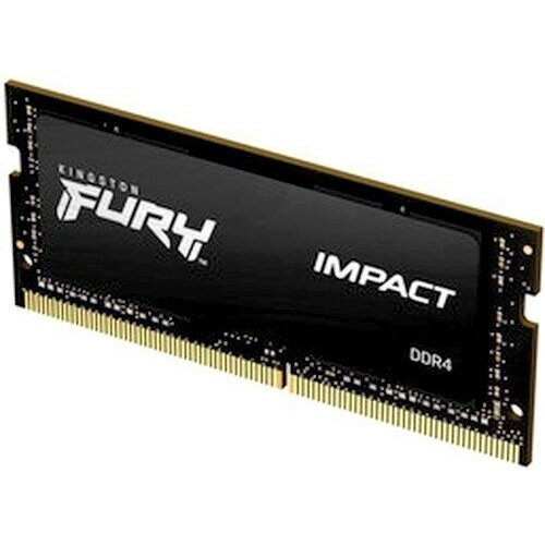Оперативная память 8Gb DDR4 3200MHz Kingston Fury Impact SO-DIMM KF432S20IB8 282000₽