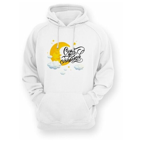 фото Худи goodbrelok, размер 28, белый