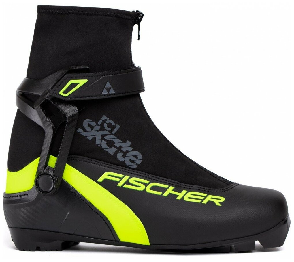 Ботинки лыжные NNN коньковые Fischer RC1 SKATE S86022 black(45 Eur)