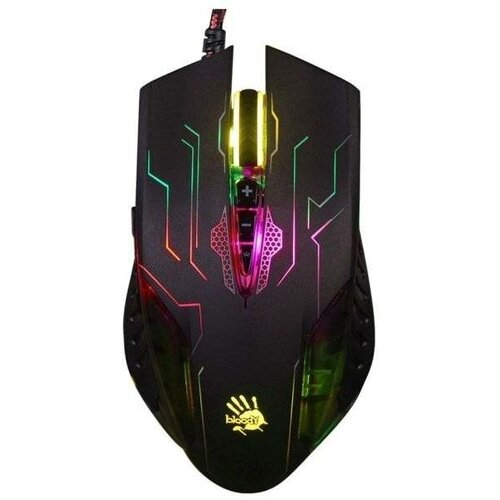 Игровая проводная мышь A4TECH Bloody Q51 черный 159000₽