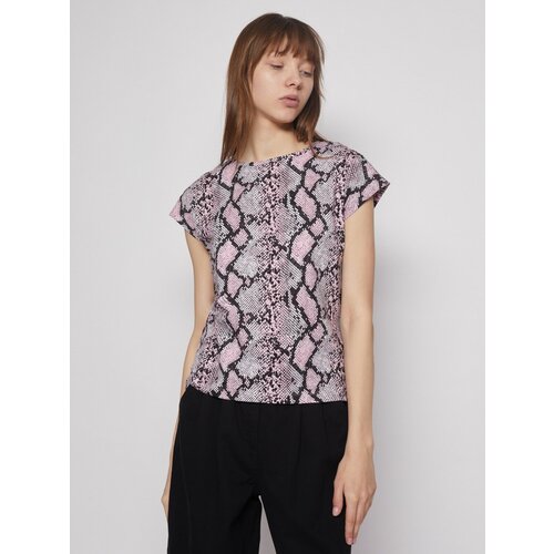 фото Футболка zolla, размер s, розовый