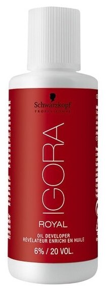 Schwarzkopf Professional Igora Royal Oil Developer - Шварцкопф Игора Роял Лосьон-окислитель на масляной основе 6%, 60 мл -