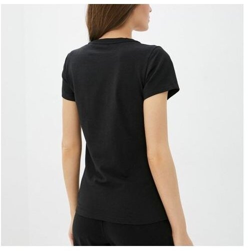 Комплект домашних футболок 2 шт Calvin Klein, Цвет: черный, Размер: XS - фотография № 6