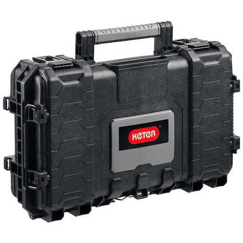 фото Ящик с органайзером keter gear organizer (17200380) 56.4x35x16.5 см 22'' черный