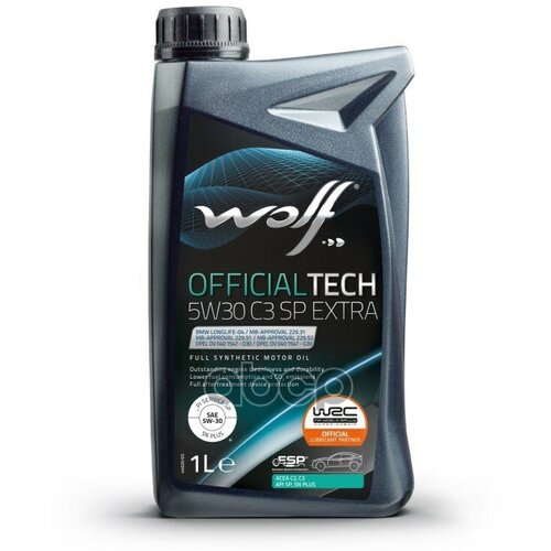 Wolf Масло Моторное Officialtech 5W30 Sp Extra 1L