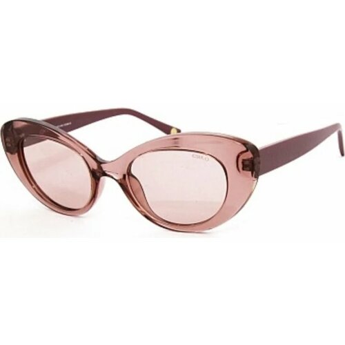 фото Солнцезащитные очки estilo, овальные, оправа: пластик, с защитой от уф, для женщин, коричневый