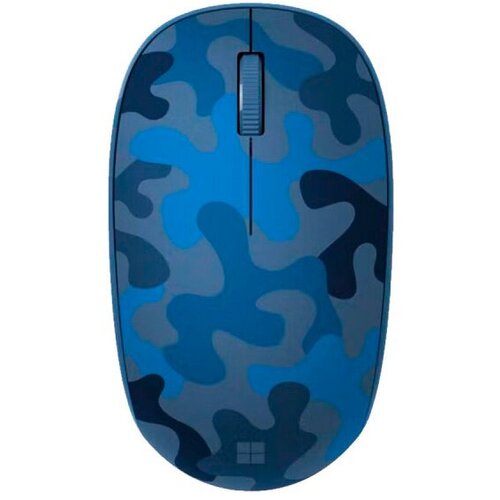 Мышь Microsoft Blue Camo синий оптическая (4000dpi) беспроводная BT для ноутбука (2but)