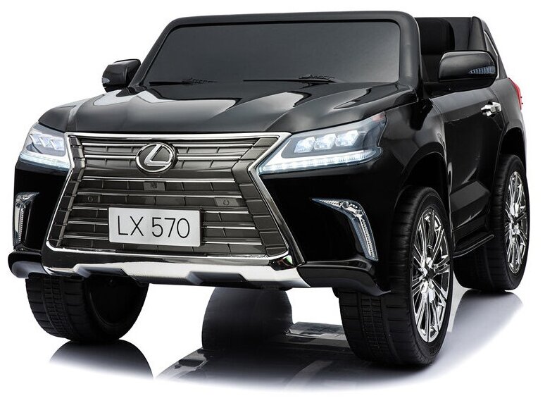 TOYLAND Электромобиль Lexus LX570 4x4 (чёрный краска)