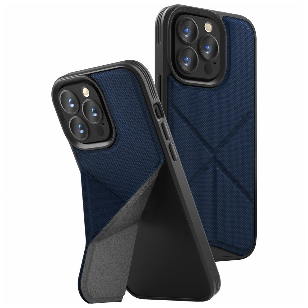 Чехол Uniq Transforma MagSafe для iPhone 14 Pro (IP6.1P(2022)-TRSFMBLU), синий