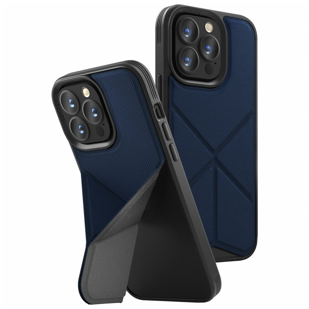 Чехол Uniq Transforma MagSafe для iPhone 14 Pro (IP6.1P(2022)-TRSFMBLU), синий