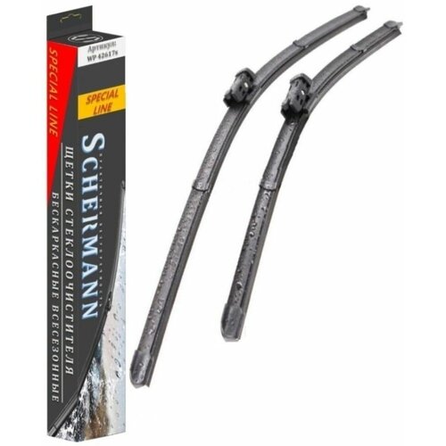 Щетки стеклоочистителя SCHERMANN для Volkswagen Passat B7,365,362 (2011-2016) / Passat CC 358 / Фольцваген Пассат б7 / Пассат СС, 60 см+ 48 см