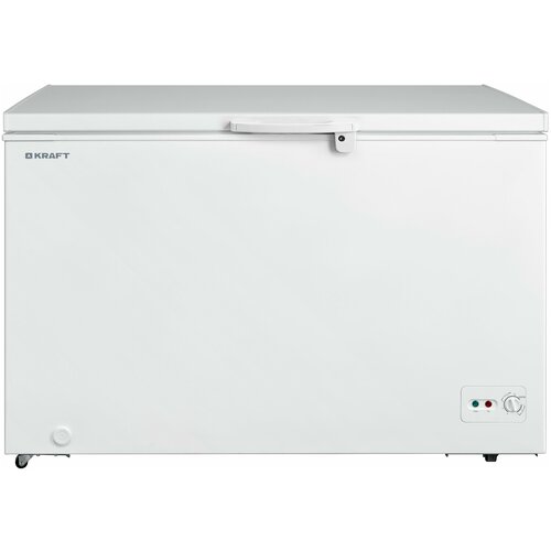 Морозильный ларь KRAFT BD(W)-520QX, белый морозильный ларь white bd w 520bl kraft