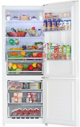 Холодильник Ascoli ADRFW460DWE белый (двухкамерный) - фотография № 8