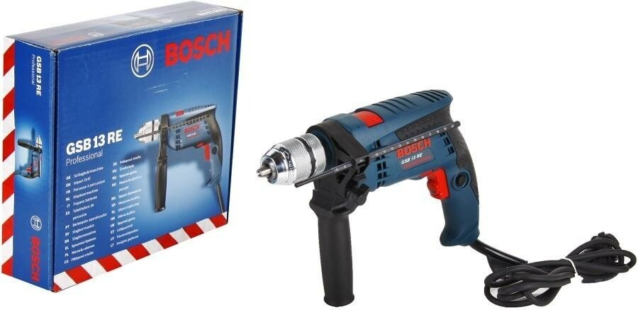 Дрель Bosch GSB 13 RE 06012171R1 - фото №8