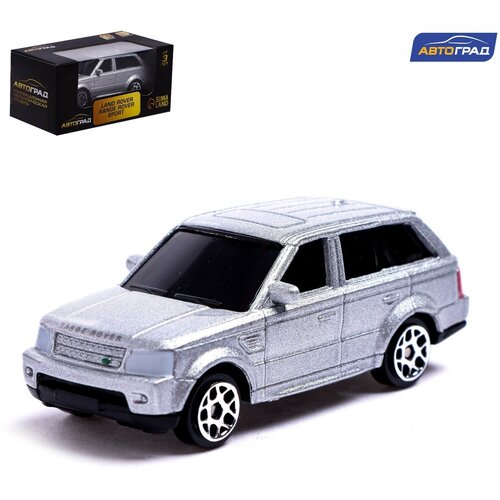 Машина металлическая LAND ROVER RANGE ROVER SPORT, 1:64, цвет серебро