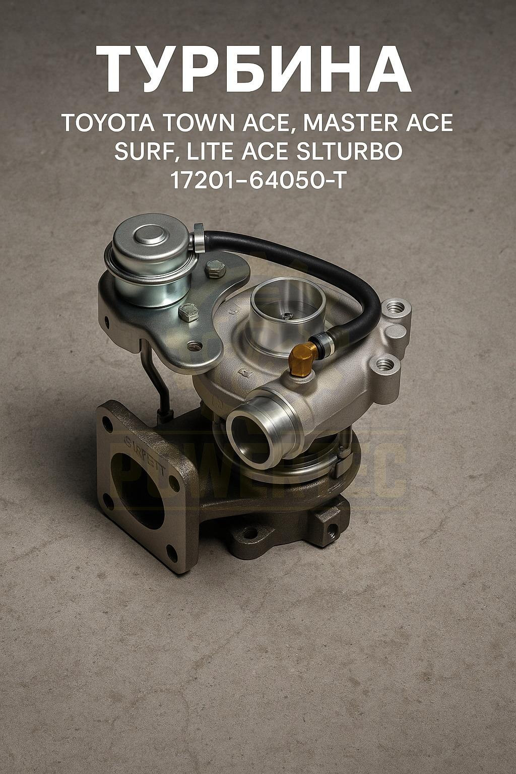 Турбина 17201-64050-T Powertec TOYOTA