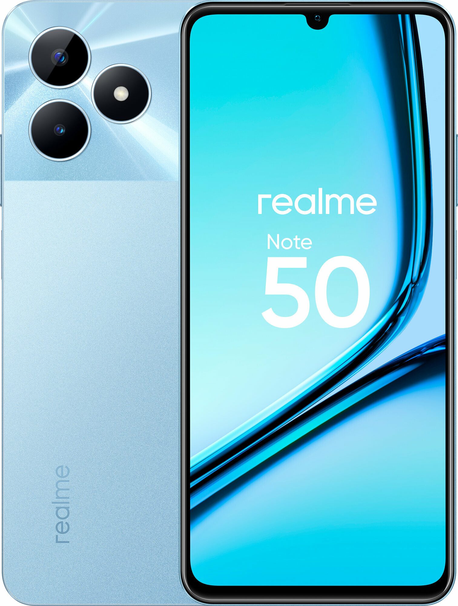 Смартфон Realme Note 50 RMX3834 3/64Gb LTE Голубой (Unisoc Tiger T612) EAC