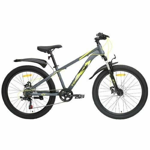 Велосипед подростковый 24 TECH TEAM TENET рама 12 7 скр желтый 2010000₽