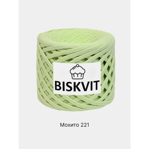 Пряжа Трикотажная Biskvit , Цвет Лайм