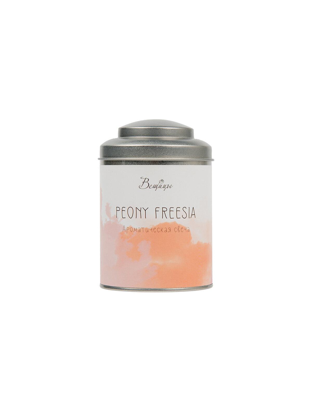 Свеча ароматическая PEONY FREESIA Вещицы, 110 см