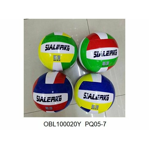 Мяч волейбольный размер 5 260 г 4 цвета PQ05-7 398₽