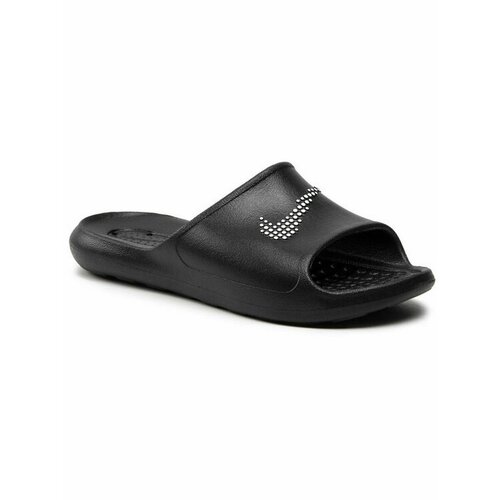 шлепанцы victori one slide nike sportswear цвет black volt Шлепанцы NIKE, размер EU 42,5, черный