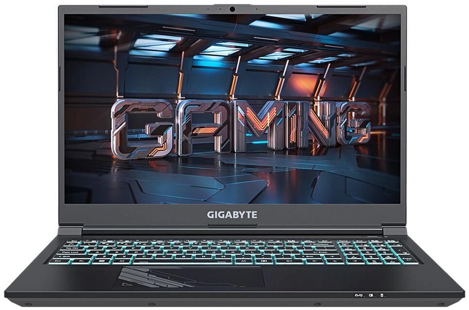 Ноутбук игровой GIGABYTE G5, 15.6", IPS, Intel Core i7 13620H 2.4ГГц, 10-ядерный, 16ГБ DDR5, 512ГБ