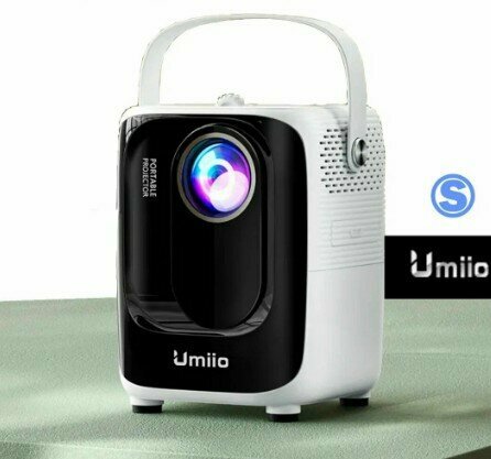 Проектор Umiio A008 Full HD, портативный , белый