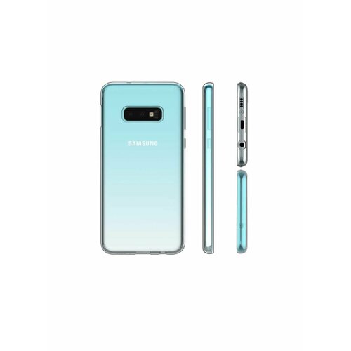 Samsung Galaxy S10e Силиконовый прозрачный чехол для Самсунг галакси с10е s10 e с10 е накладка бампер гэлекси силиконовый чехол на samsung galaxy s10e самсунг галакси s10e корги с кофе прозрачный