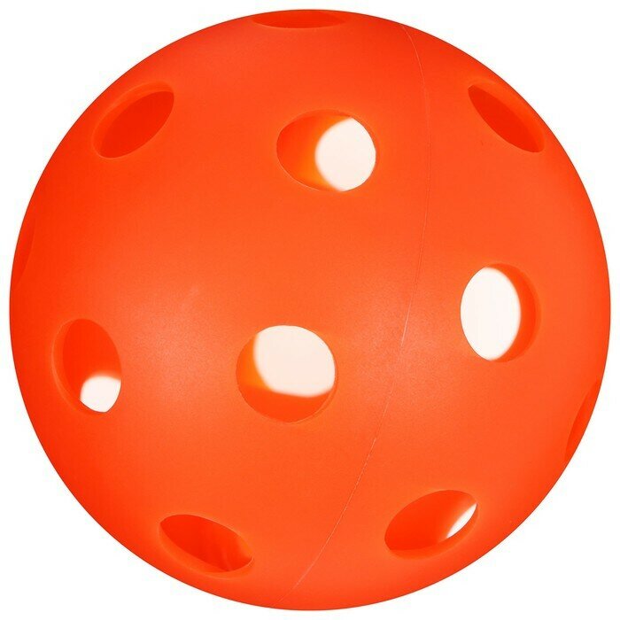 Мяч для флорбола 72 мм игра на любых поверхностях и любого уровня 23 гр цвета микс
