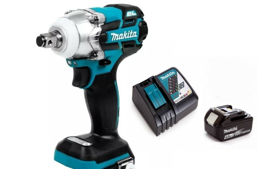 Аккумуляторный ударный гайковерт Makita DTW285RM1 (18V Li-Ion) (1х4Ач з/у)