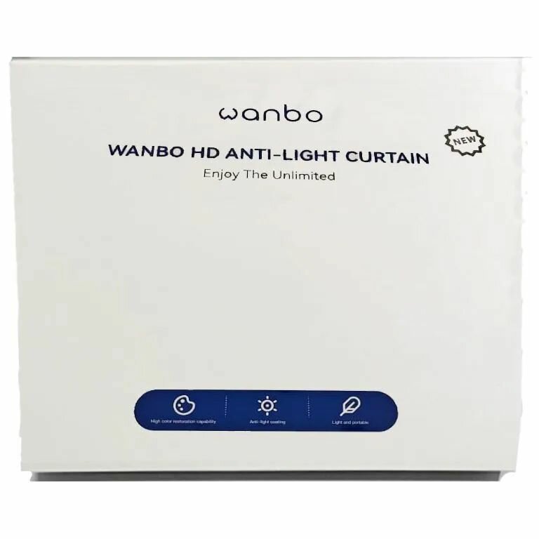 Антибликовое полотно для проекторов Wanbo Anti-light Curtain Pro