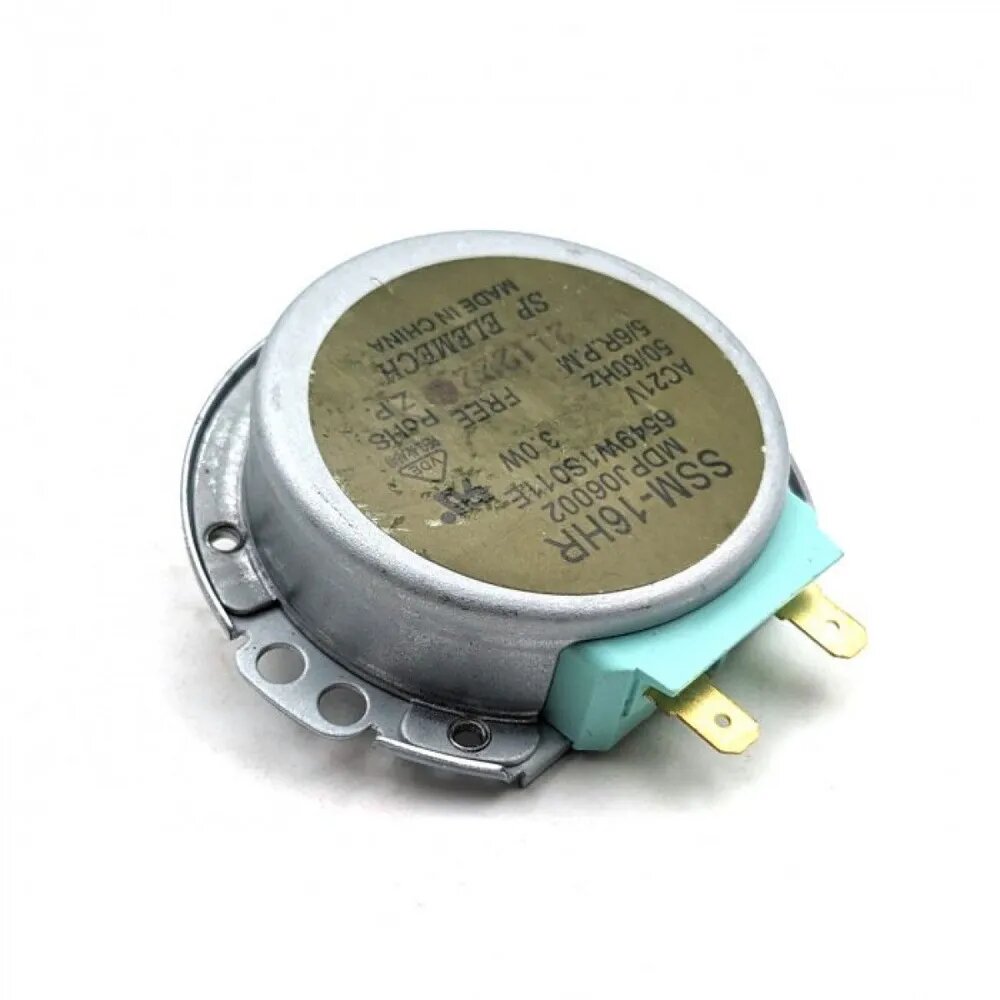 6549W1S011E - Двигатель вращения поддона-тарелки SSM-16HR AC21V 5/6 RPM 3W LG